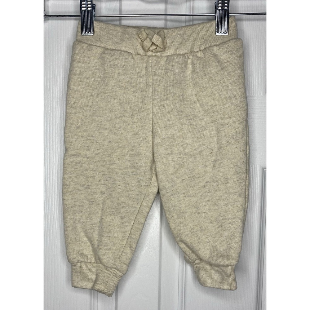 Ralph Lauren Baby Comfort Drawstring Sweatpants Cream Size 9 Months